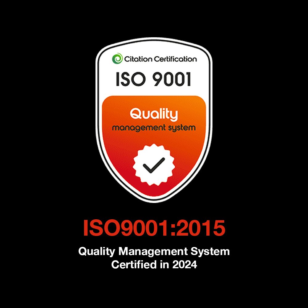 Citation Certification ISO 9001 Quality Management System, certified in 2024