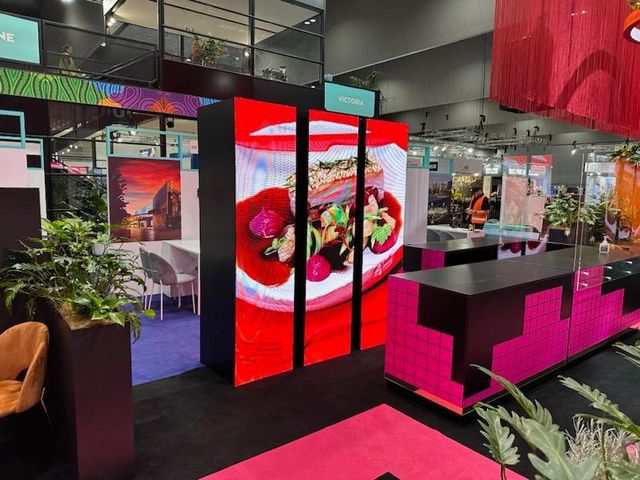 LED kiosk exhibition hire