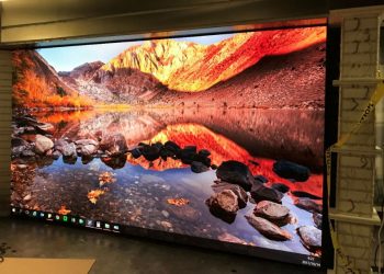 Large LED Video Wall at Edith Cowen University Perth
