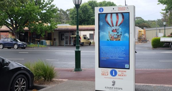 Yarra Valley Digital Kiosk at Giant Steps Victoria
